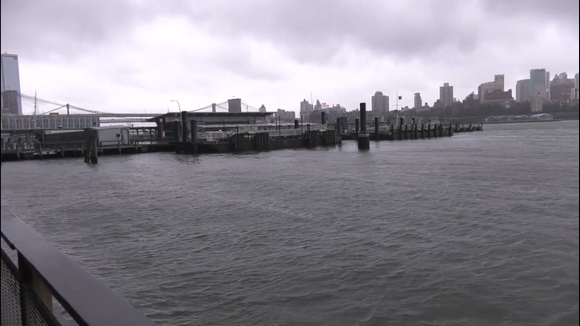 Accuweather's Dexter Henry was in New York City to see how Tropical Storm Isaias impacted Lower Manhattan.