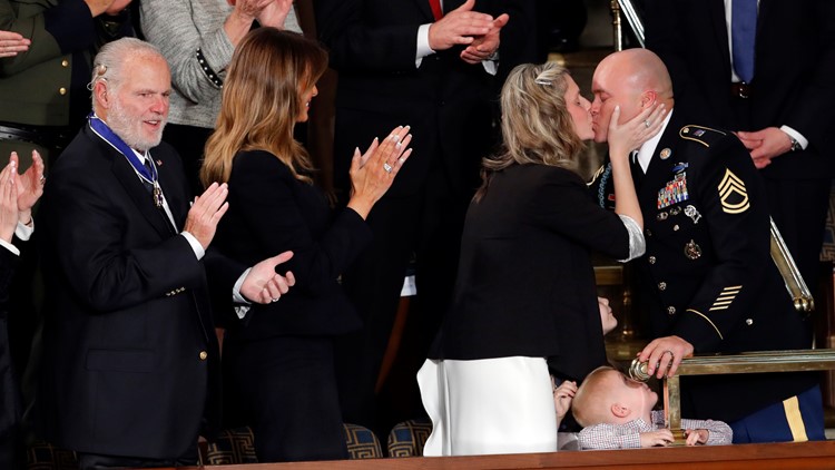 Family surprised by military homecoming during State of the Union speech