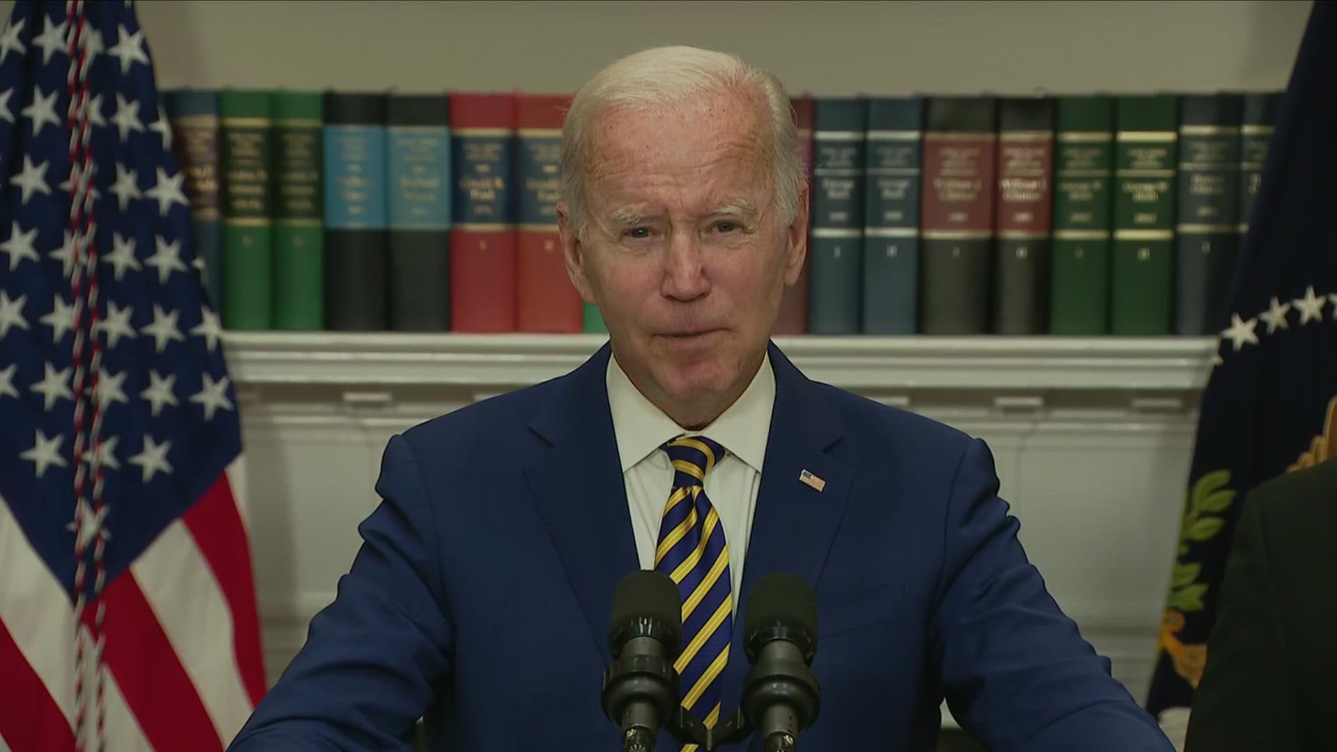 Biden announced Wednesday his long-awaited plan to deliver on a campaign promise to provide $10,000 in student debt cancellation for millions of Americans.