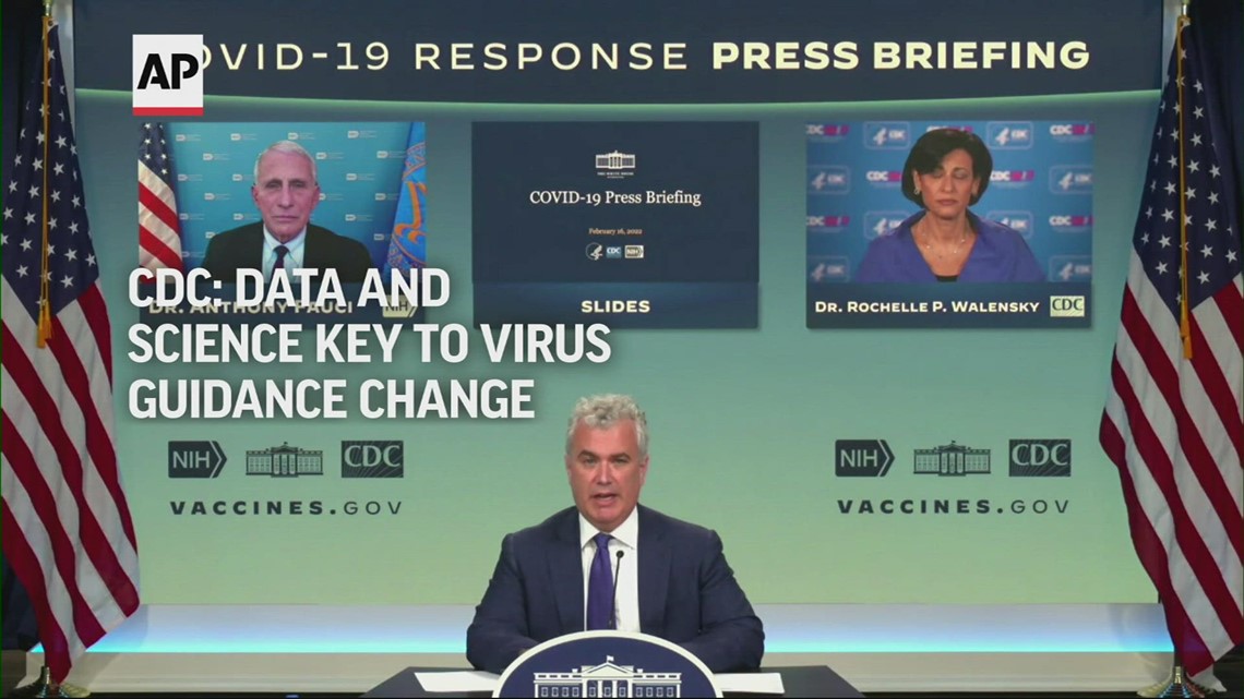 CDC: Data and science key to virus guidance change