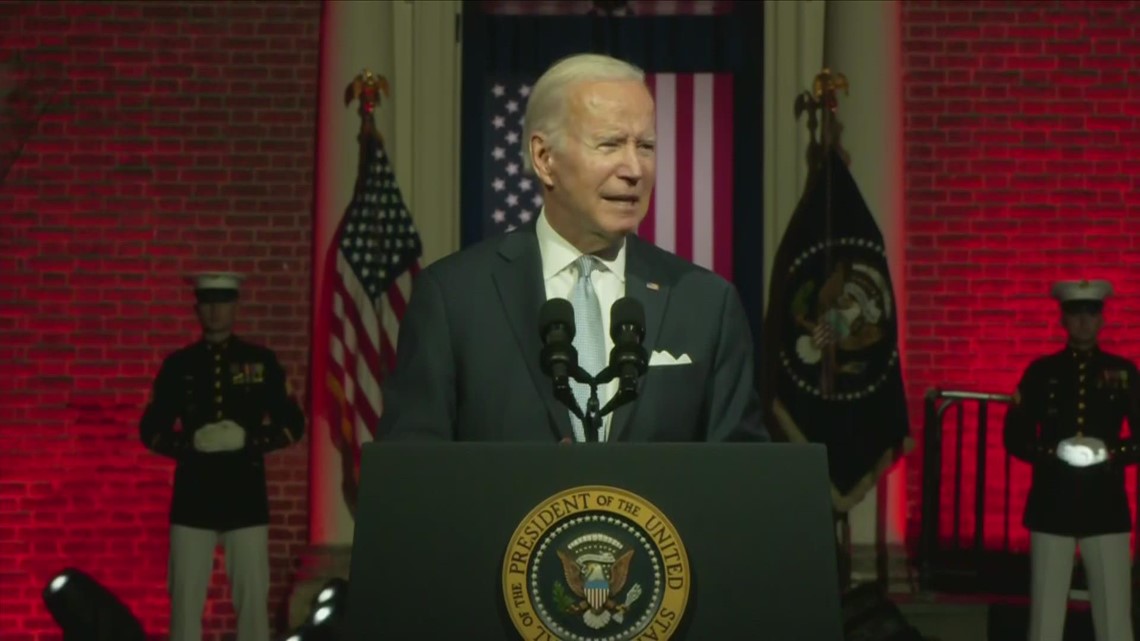 Biden: America at an inflection point, must choose 'to move forward or to move backwards'