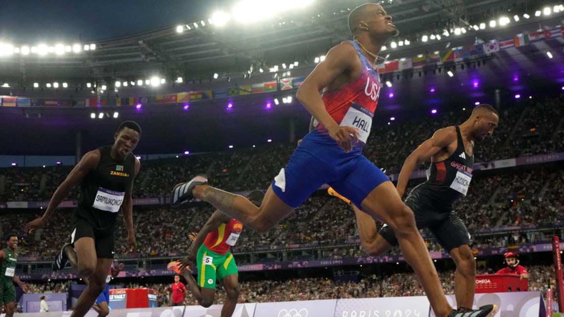 Who won the men's 400meter final at Paris Olympics?