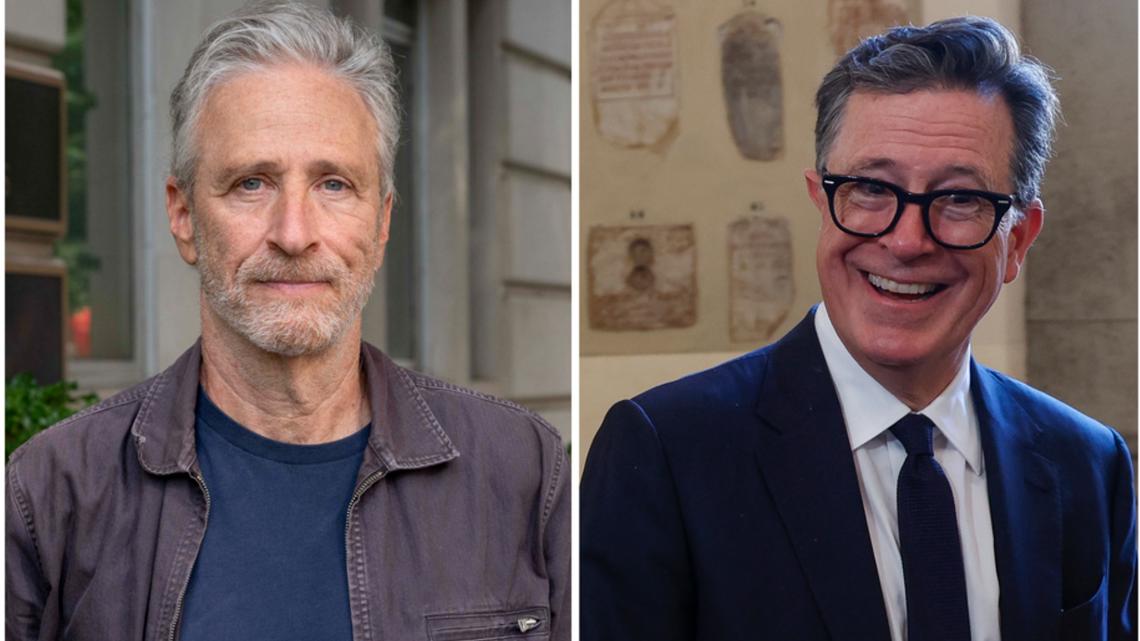 Jon Stewart slams CBS over Colbert cancellation in 'Daily Show' monologue |  kiiitv.com