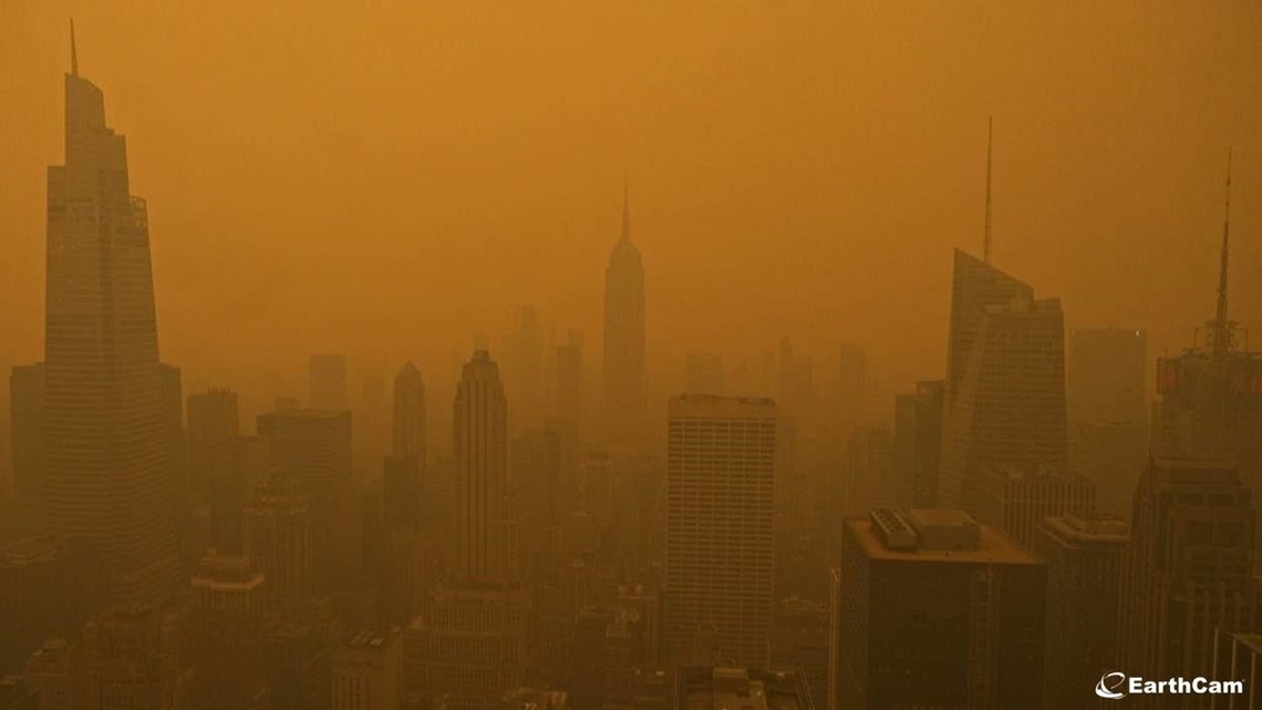 Canadian wildfires leave East Coast up in smoke - Vimarsana News