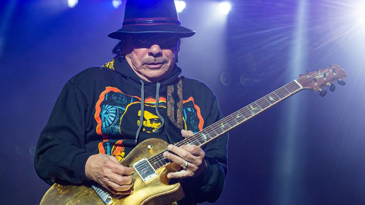 Carlos Santana's onstage collapse blamed on dehydration, heat exhaustion