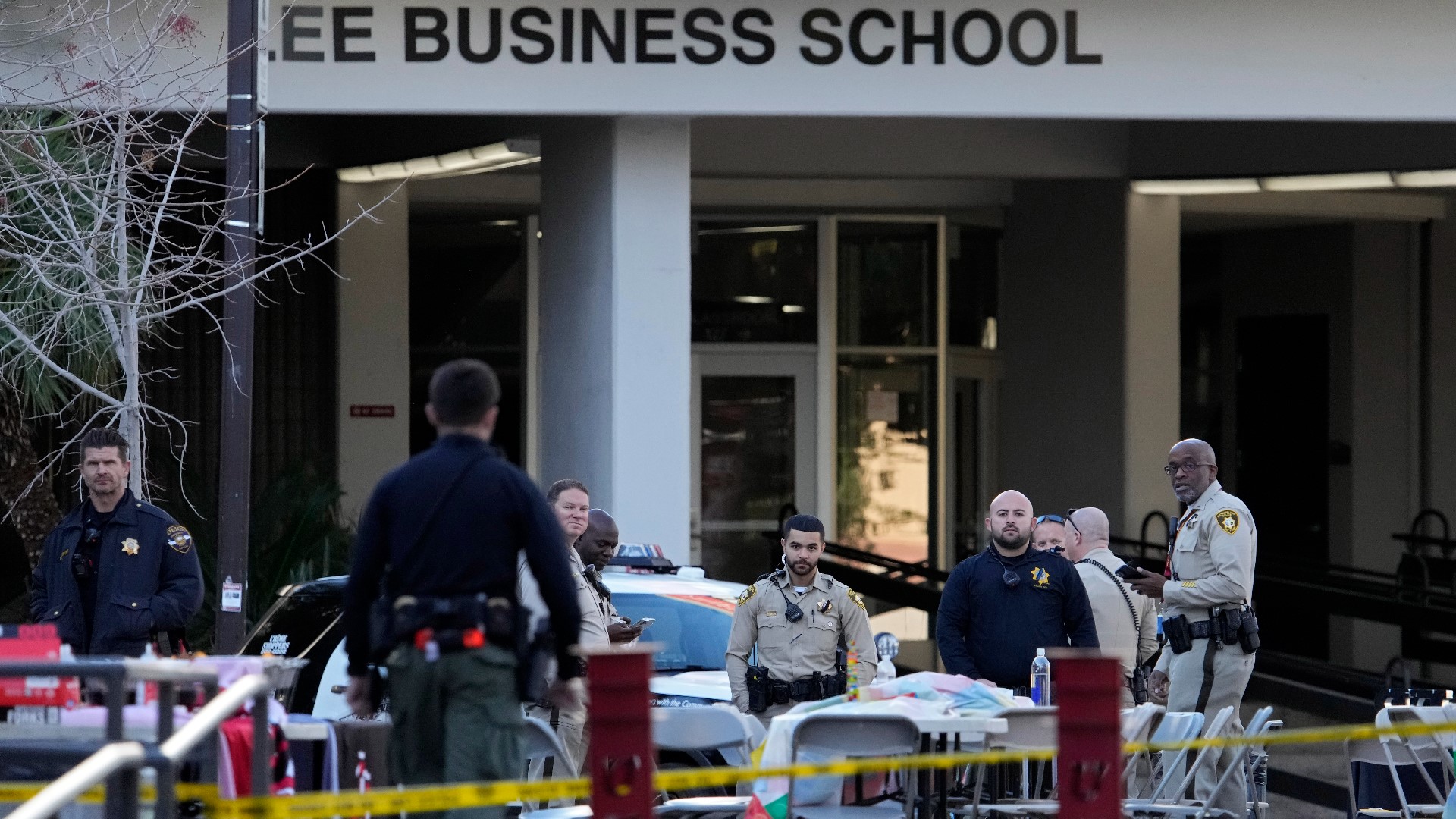 The suspect in the deadly shooting at UNLV, had a list of targets at the school and at East Carolina University in North Carolina, police said.