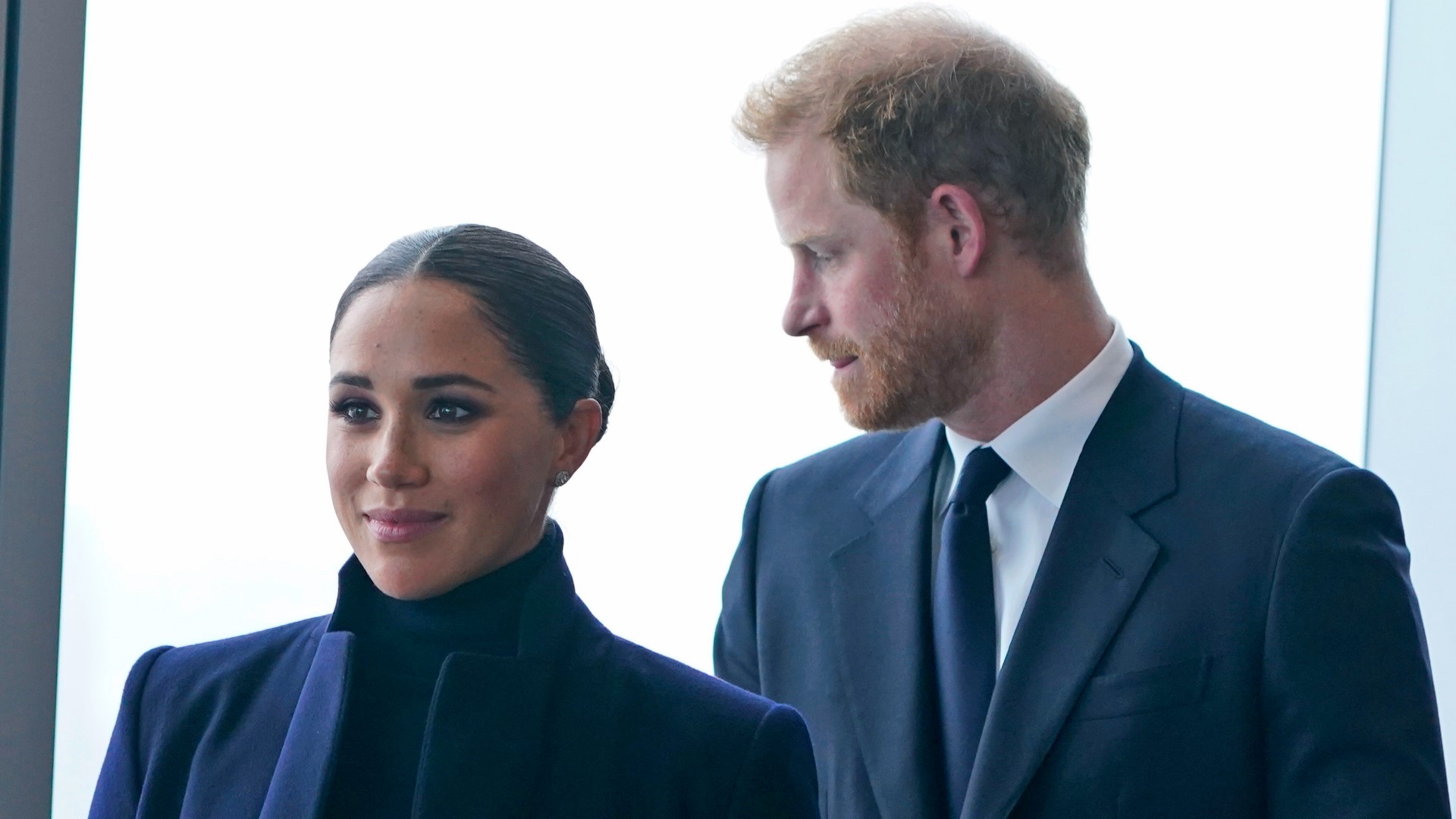 A spokesperson for Prince Harry and his wife Meghan says the couple were involved in a car chase Tuesday night while being followed by photographers in New York.