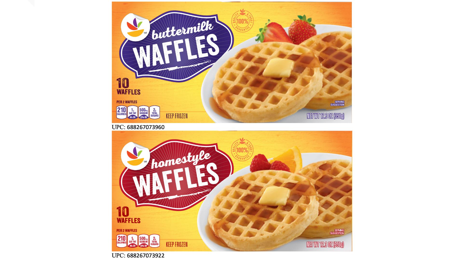 Recall of frozen waffles and pancakes expands What's included