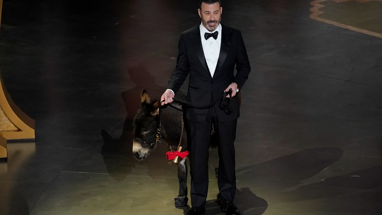 'Emotional support donkey' star at the Oscars leads to unexpected twist