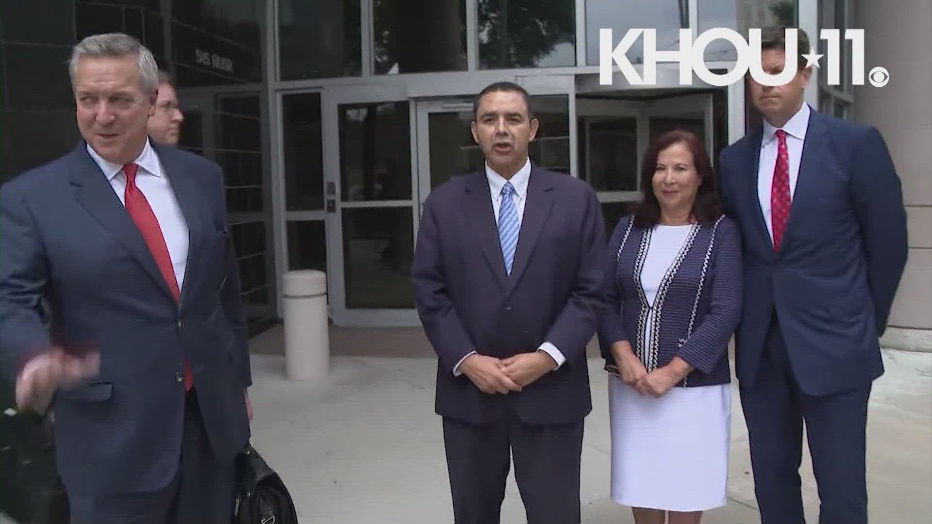 Cuellar and his wife are accused of accepting nearly $600,00 in bribes.