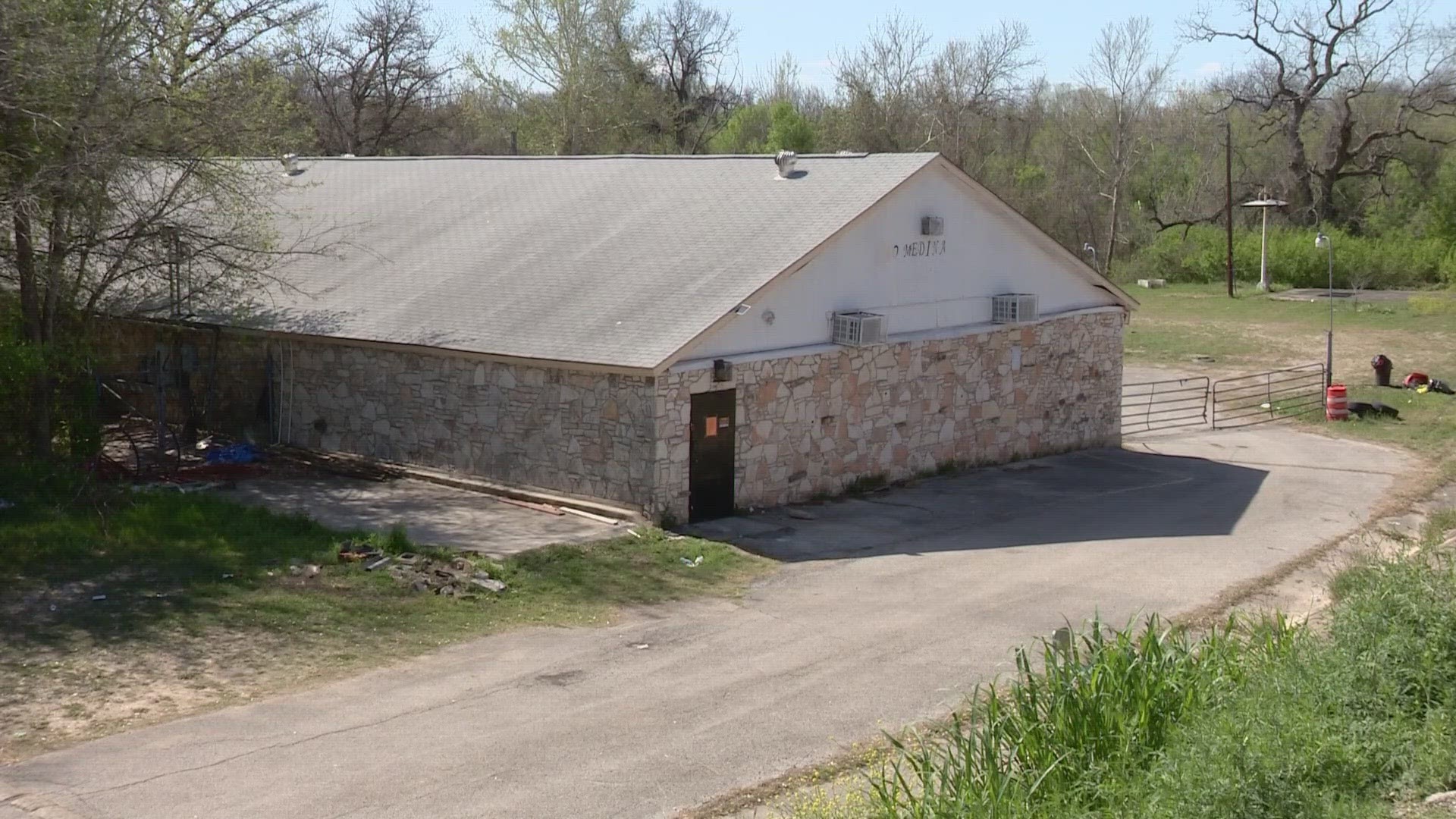 The shooting happened in the early morning hours on Saturday at the building on Old Pearsall Road, which used to be owned by Knights of Columbus.