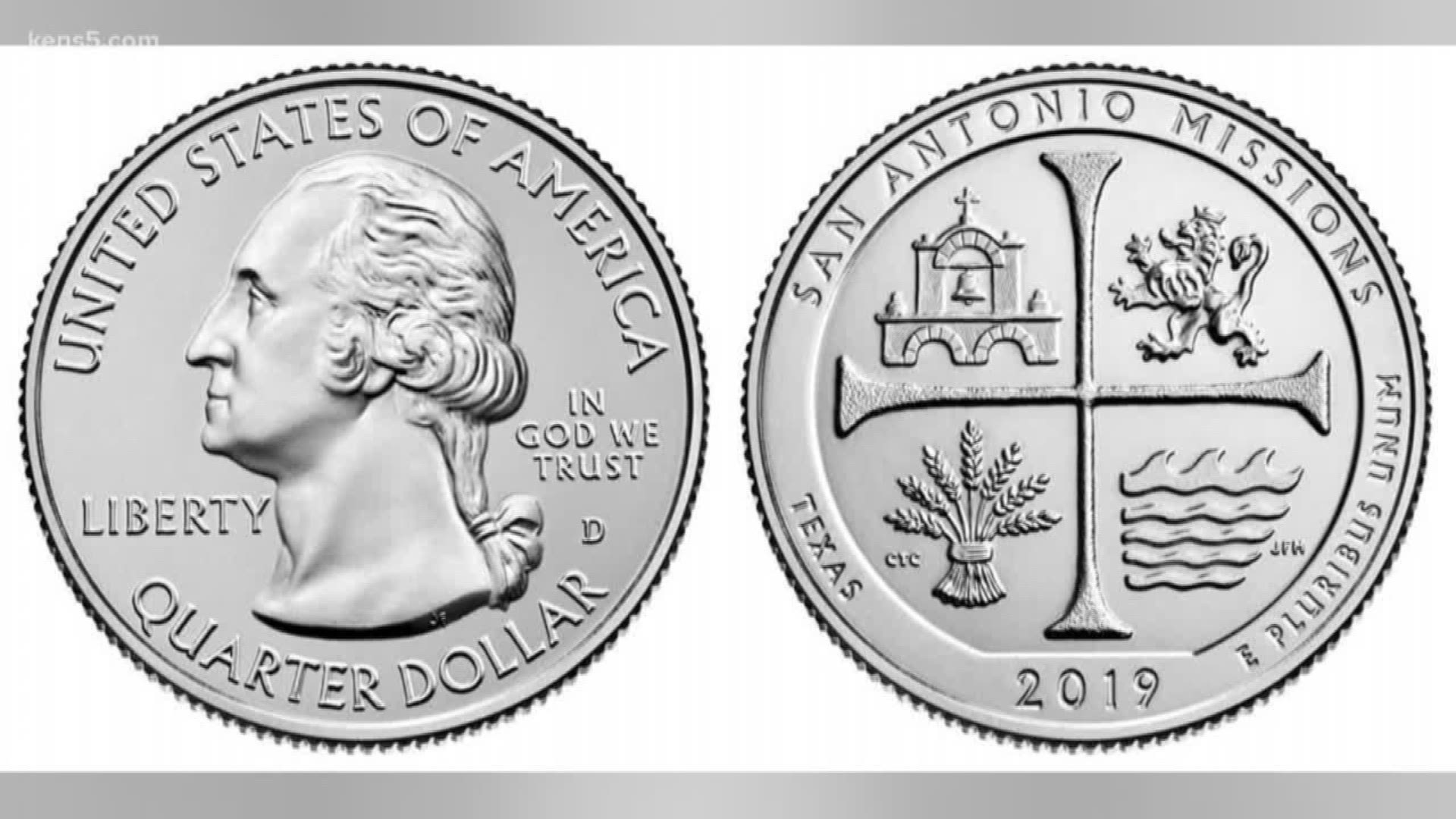 US Mint unveils special quarter honoring San Antonio’s missions