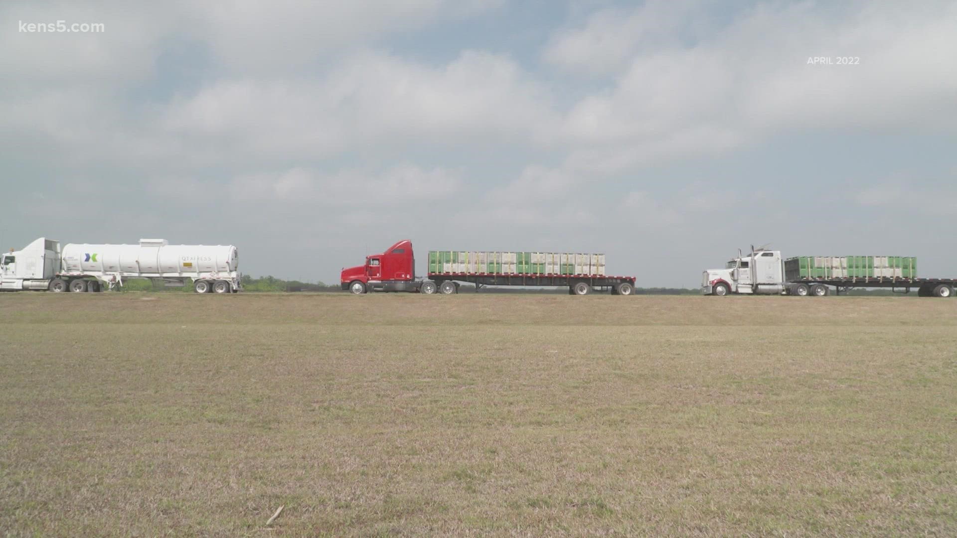 Food was spoiled and the flow of commerce halted when Abbott announced enhanced truck inspections at the US-Mexico border.