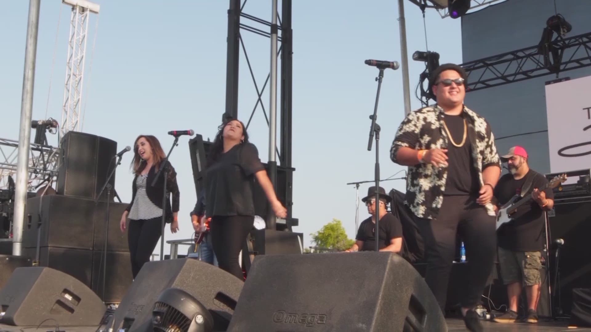 The sights and sounds of the first day of the 4th Annual Fiesta de la Flor honoring Selena in her hometown of Corpus Christi.