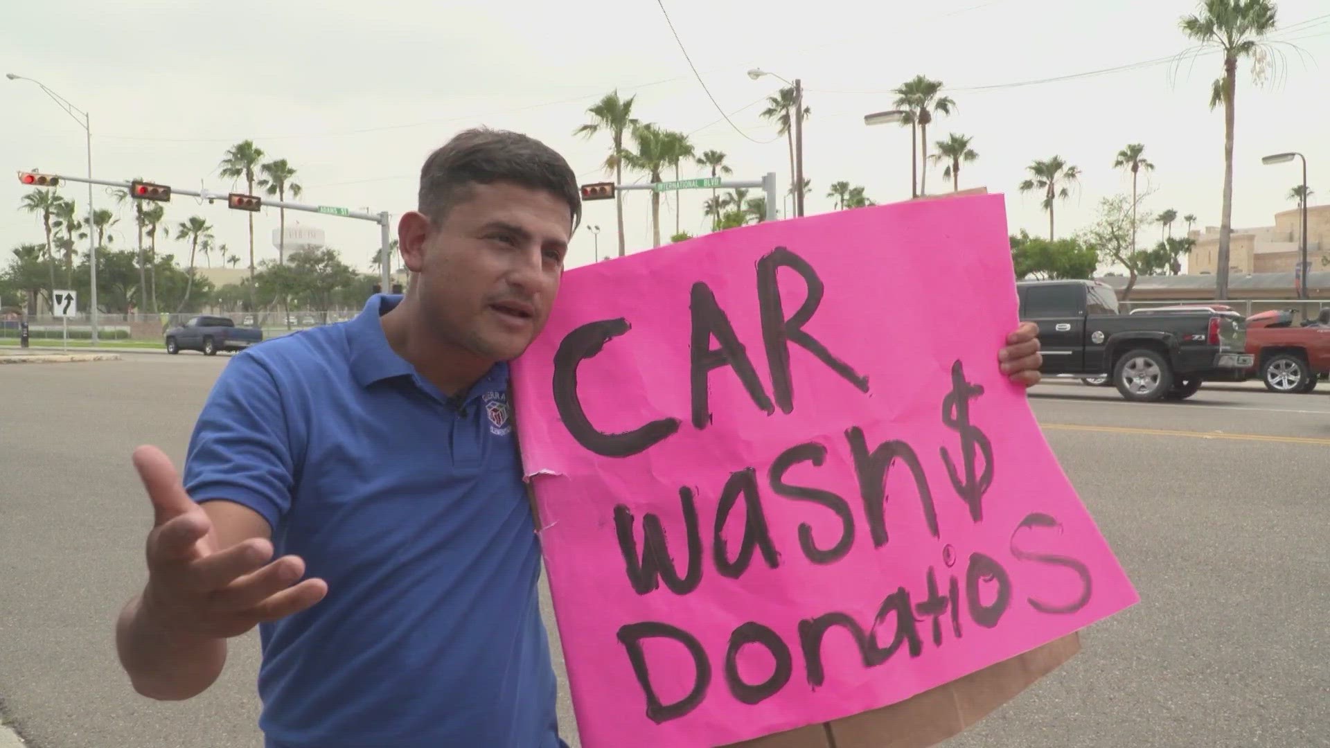 While authorities issued disaster declarations, migrants said they were being separated from their families on the U.S. side of the border.
