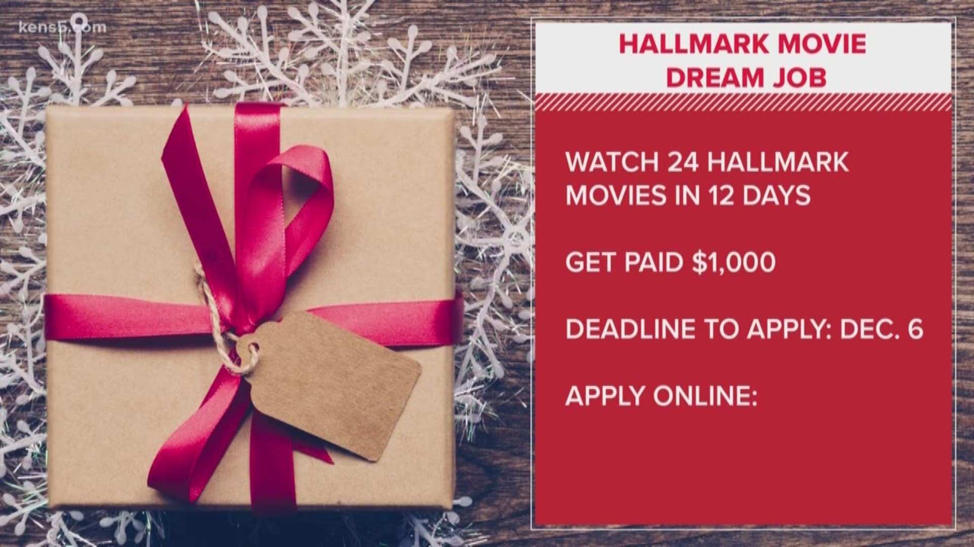 Do you want $1,000? Digital journalist Megan Ball shares how you can earn some cash by watching movies. And Santikos is opening its 10th theater, find out where.