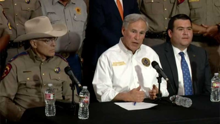 WATCH LIVE: Governor Abbott tours the Texas-Mexico border Monday