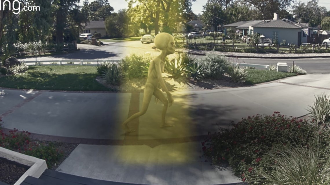 Ring Camera Alien Ring offering $1M to show proof of aliens caught on your doorbell ...