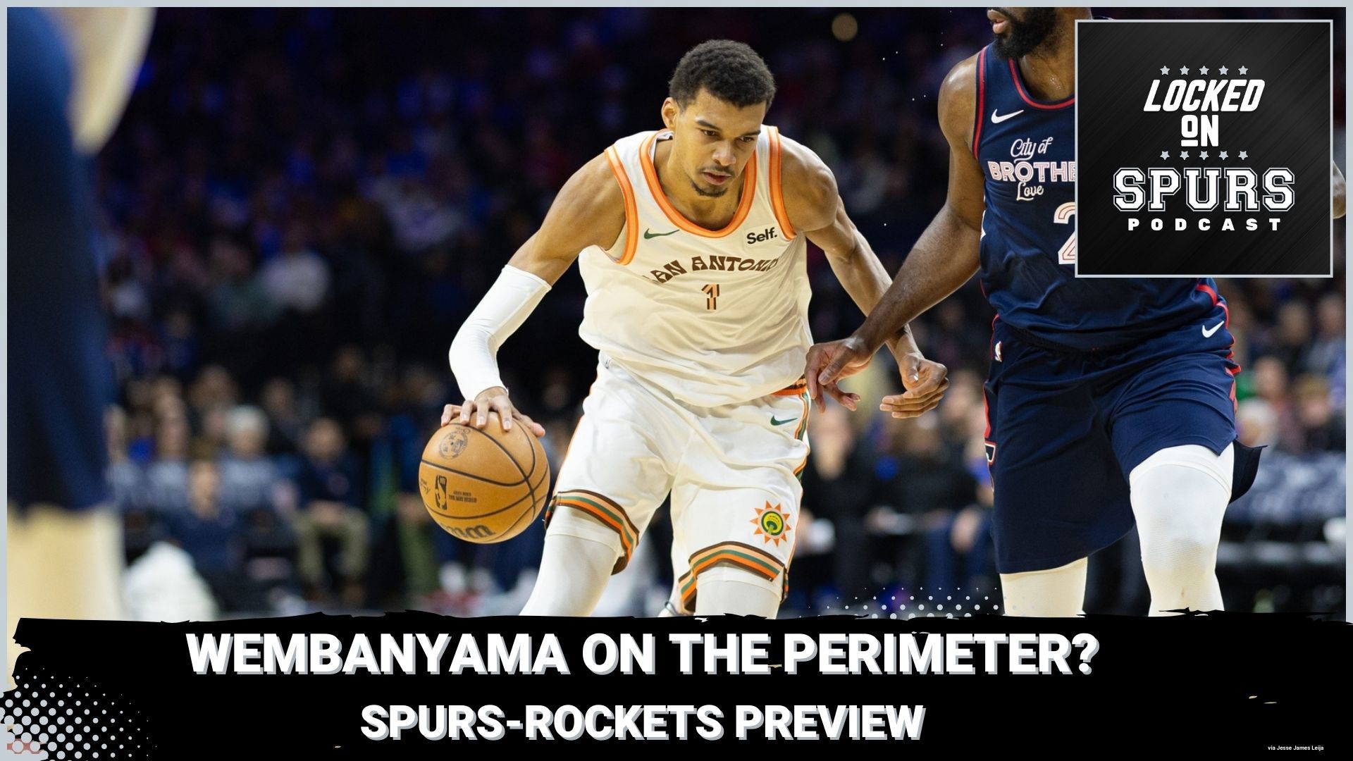 **San Antonio Spurs' Wembanyama to play more on the perimeter? Spurs-Rockets preview.