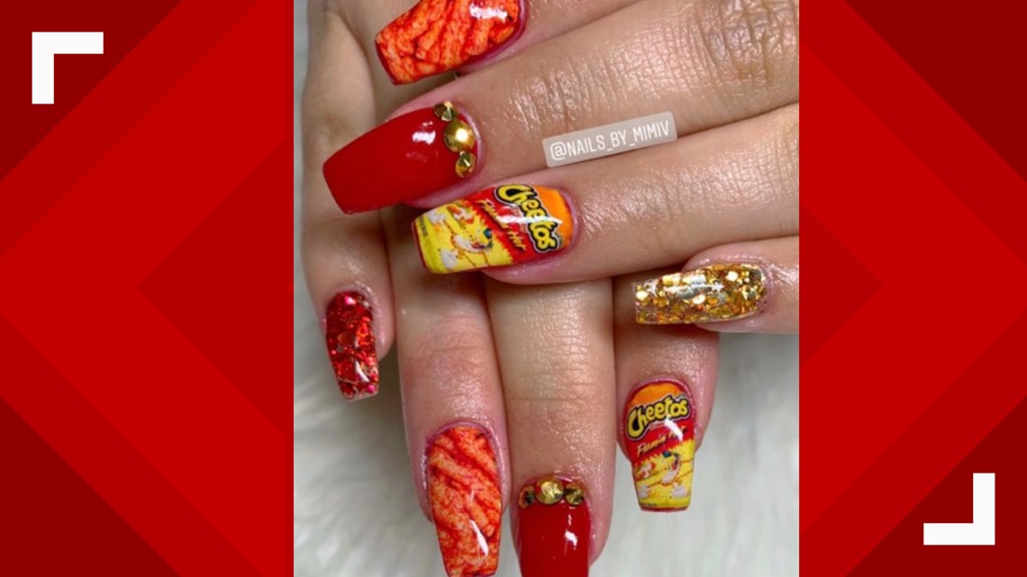 San Antonio Gas Prices >> These nail designs are 'flamin' hot' | kiiitv.com San Antonio Gas Prices >> These nail designs are 'flamin' hot' | kiiitv.com