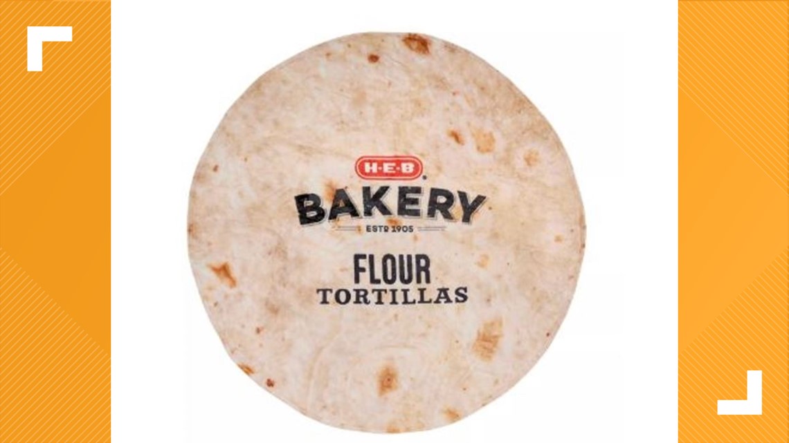 HEB brings back tortillashaped fleece blanket