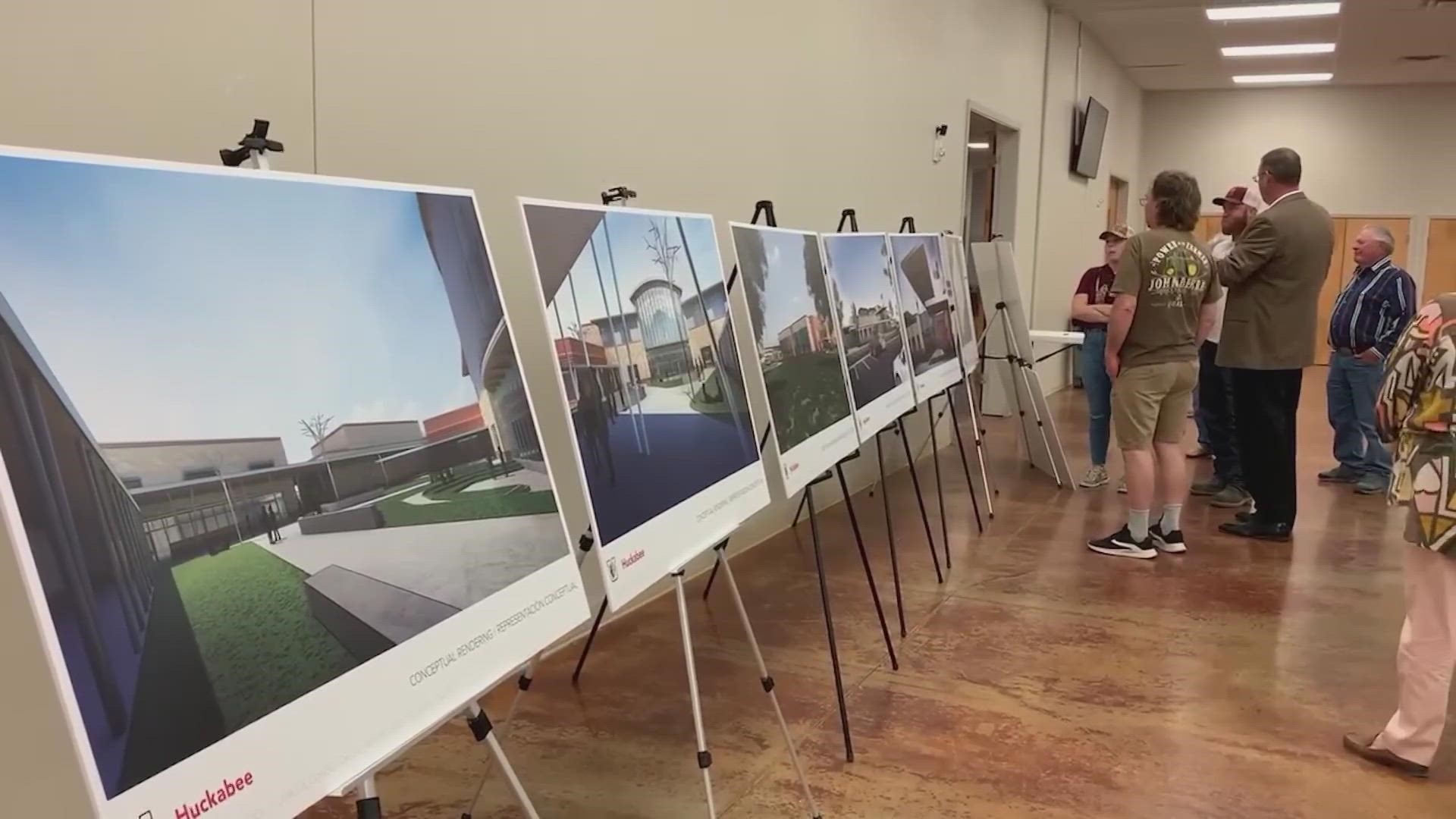 Folks in Uvalde will be getting an update on the new elementary school, including a preview of what it will look like on Wednesday.