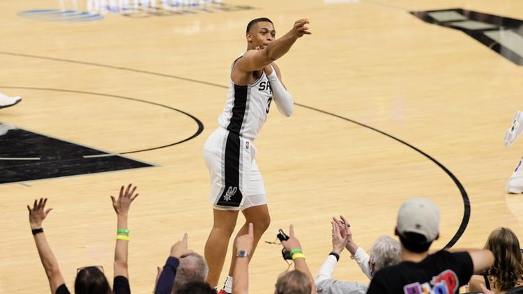 FINAL: Spurs dominate depleted Pistons 144-109 in total team effort