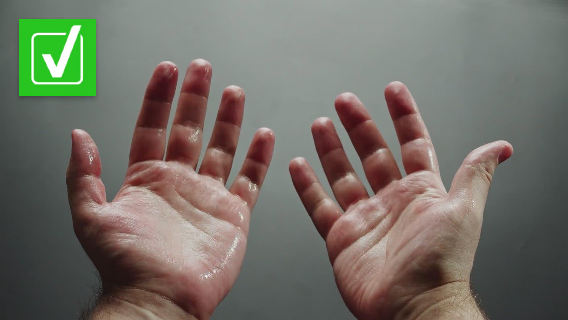 Drying your hands completely is a must for your health.