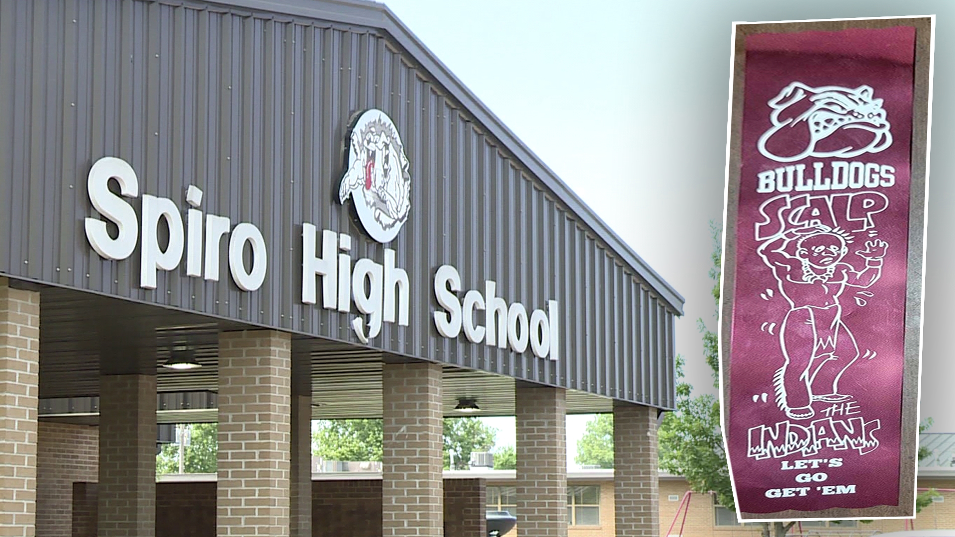 "How can we tell children to be proud of Native American heritage when the schools are preaching that it's okay to be violent to them?"