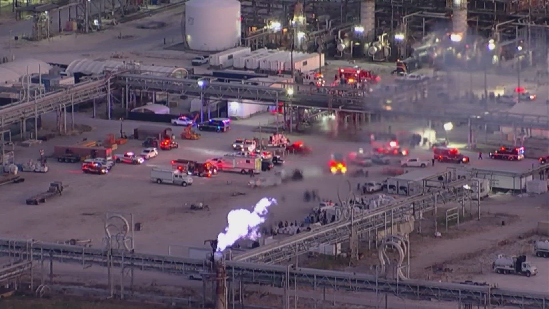 Sheriff Gonzalez said two people died and dozens of others were injured in a chemical release at the PEMEX facility in Deer Park.