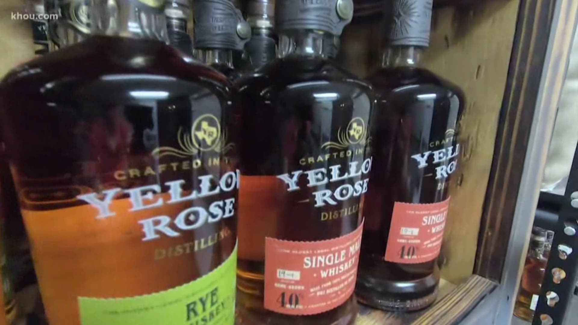 Tucked away off of Post Oak Road is the space city's first legal distillery – Yellow Rose Whiskey.