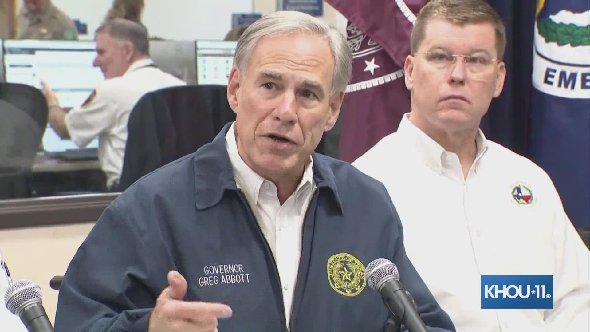 PUC Chairman Peter Lake, along with Gov. Greg Abbott, spoke about the power grid ahead the arctic blast later this week.