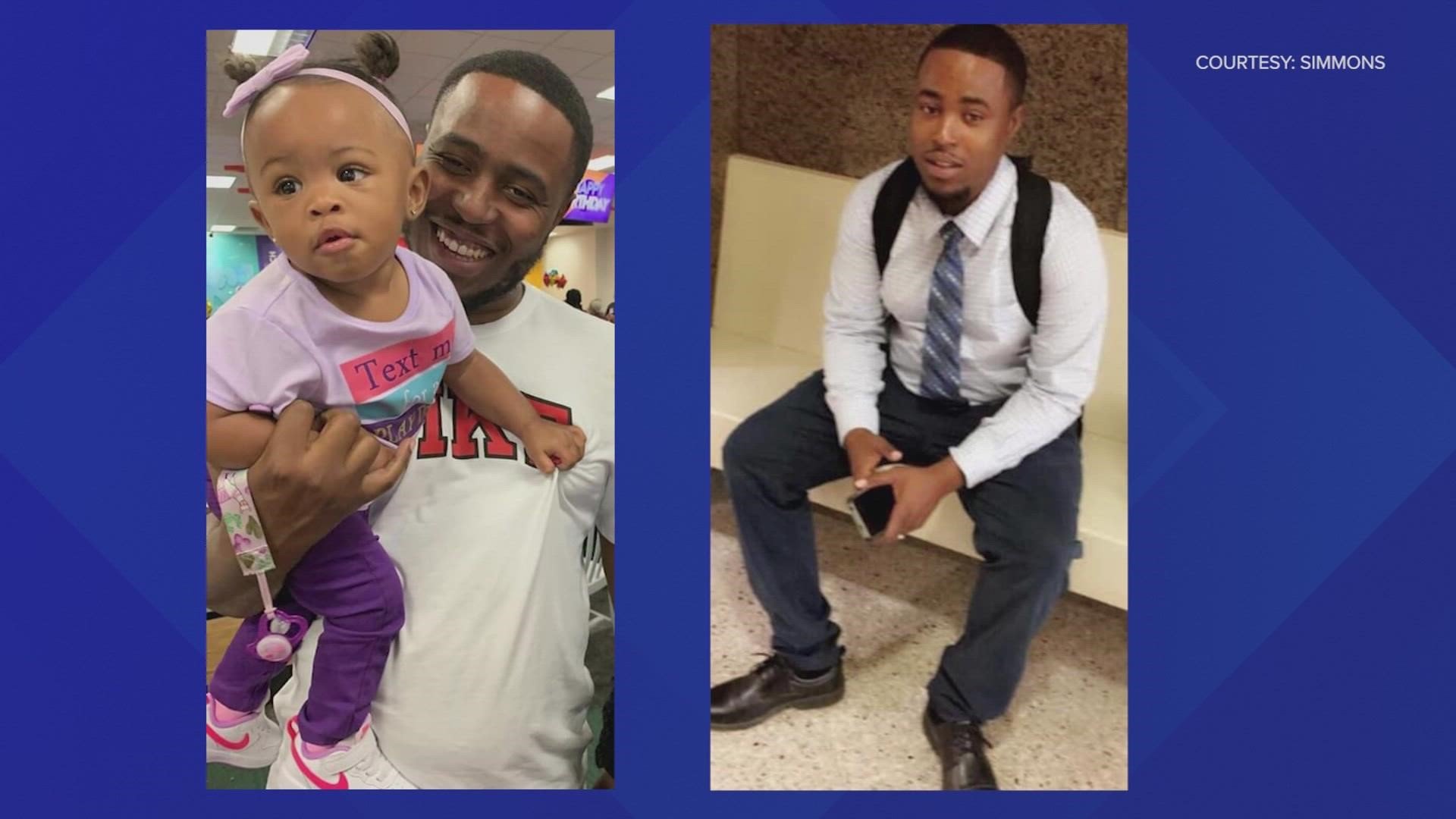 Lee Simmons Jr., 32, died at the scene and his 11-year-old son, who was in the backseat, witnessed the tragic accident. The boy was treated for minor injuries.
