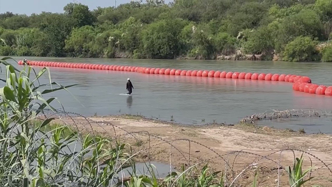 Rio Grande buoy barrier update: 'Texas will see you in court' | kiiitv.com