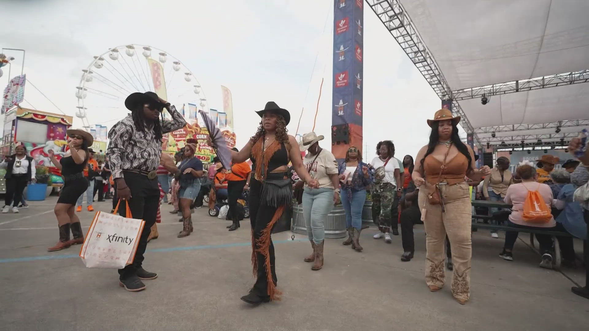 Thousands gathered at Black Heritage Day at Rodeo Houston, celebrating African American contributions to culture. It has been a tradition since 1933.