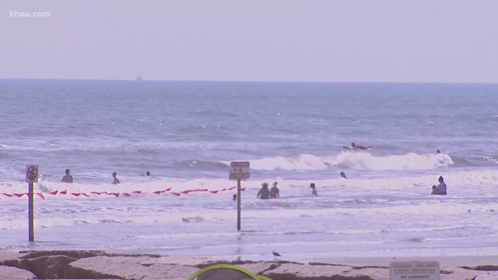 Galveston Beach Patrol has a stern warning for swimmers after three drownings occurred during the Labor Day weekend.