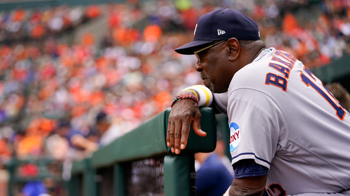 Everyone in the Astros' dugout has a Dusty Baker story and he has