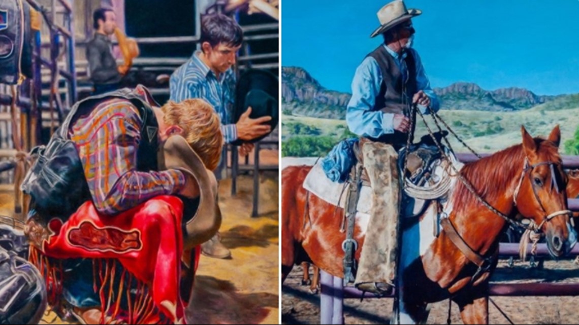 High School rodeo art winners get record-breaking bids - Vimarsana News