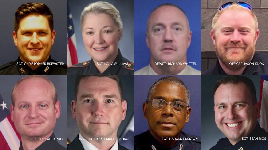 Houstonarea officers who have died in the line of duty this year