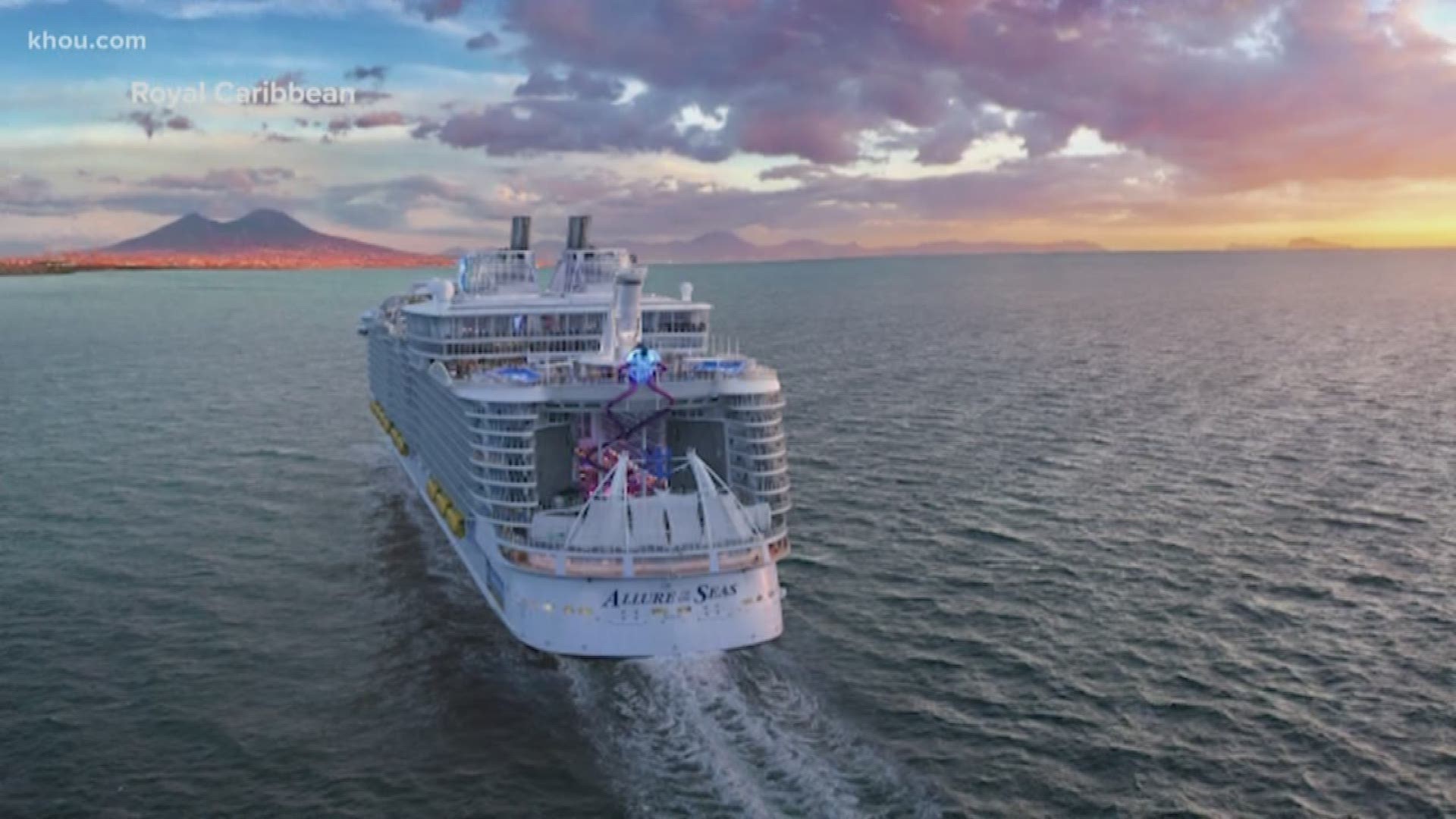 A massive cruise ship is coming to Galveston. Royal Caribbean confirms its newly-renovated Allure of the Seas will begin sailing out of Galveston in 2021.