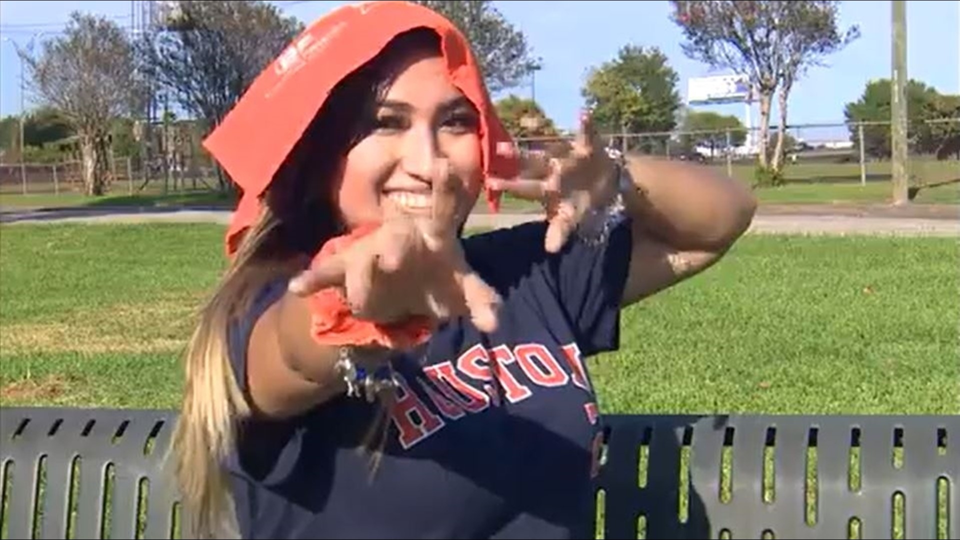 The Astros are one win away from the World Series run and some superstitious fans are pulling out all the stops to help them win, including the viral 'Voodoo fan.'