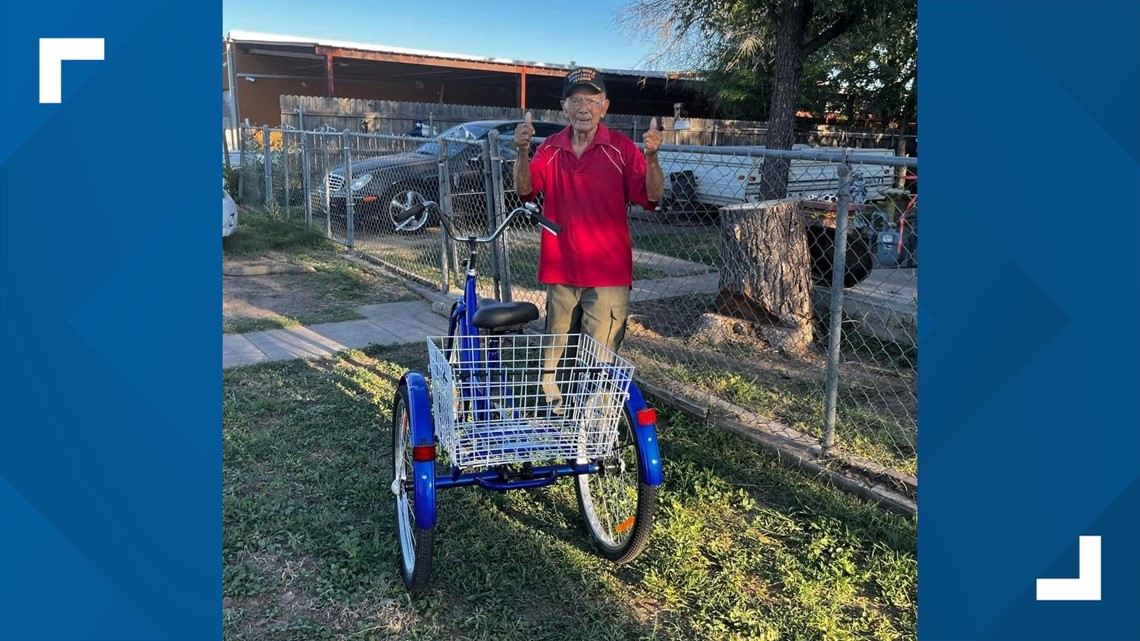 After a WWII vet's bike was stolen, West Texans stepped up - Vimarsana News