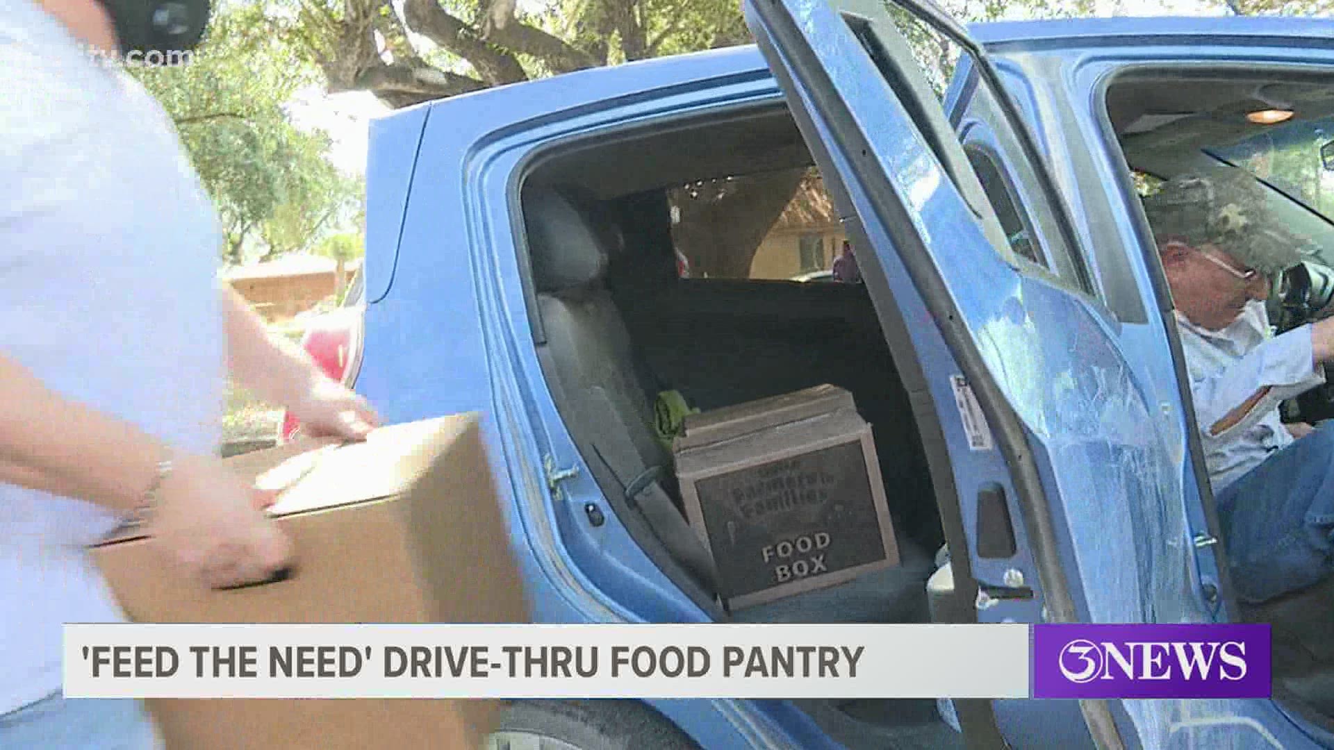 Charities embrace the holiday spirit with a contact-free food drive.