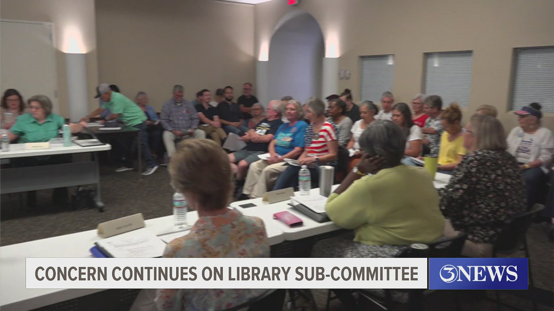 There was no action on the agenda other than hearing an update on the subcommittee's efforts, but residents debated access and selection at our public libraries.