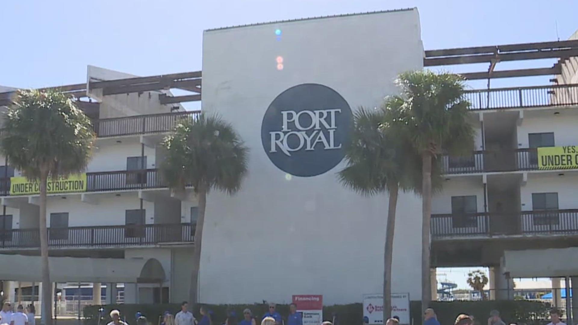 The building will house 42 condo units, a bar, the lobby, a dinning area and more.