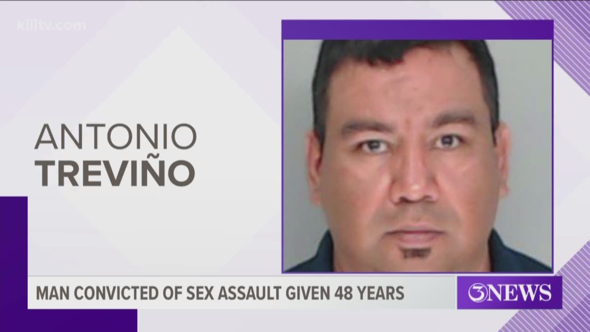Antonio Trevino was found guilty Wednesday in the 214th District Court.