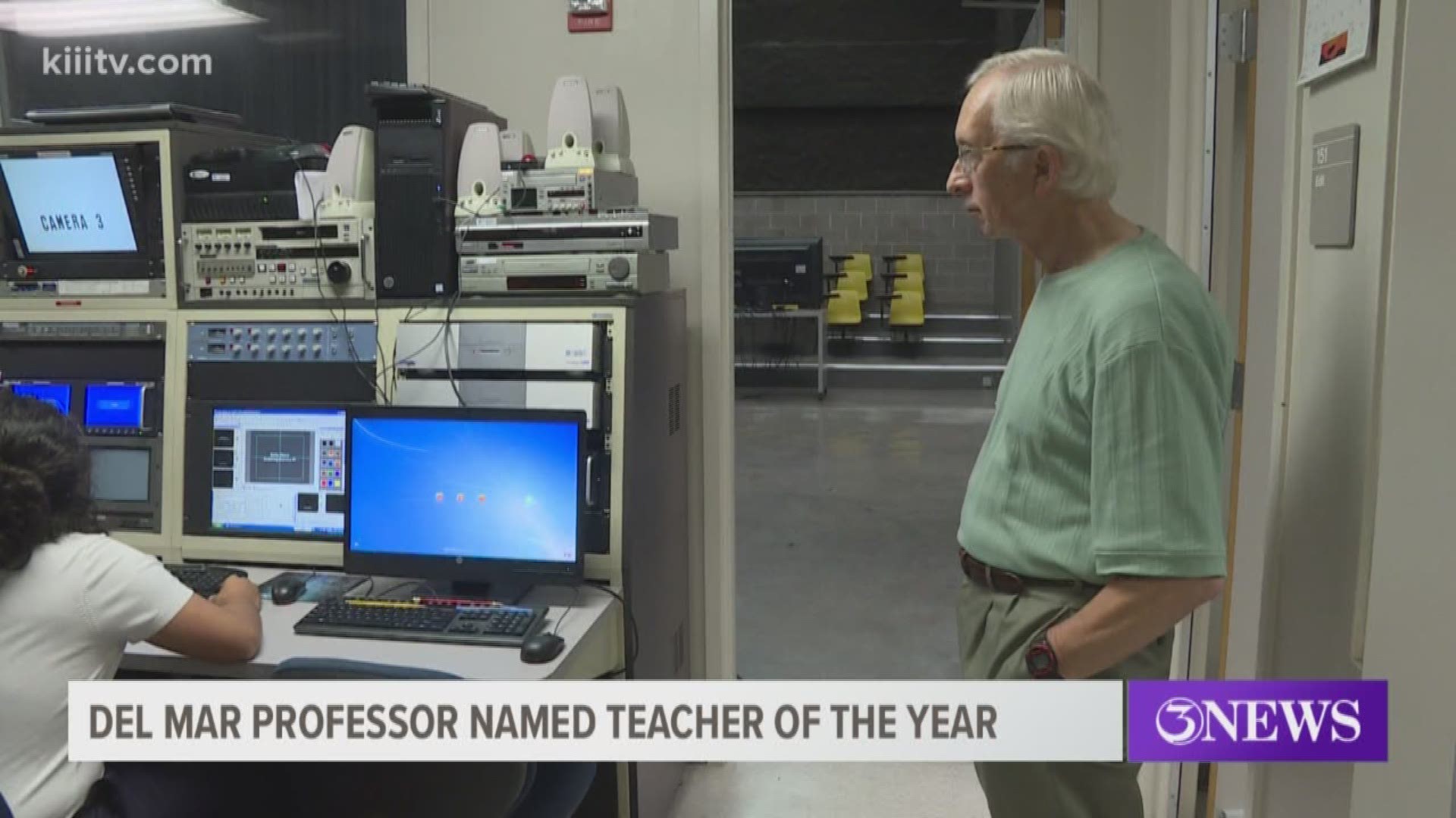 A Del Mar College professor is gaining statewide attention. Mac Aipperspach was recently named Educator of the Year by the Texas Association of Broadcasters.