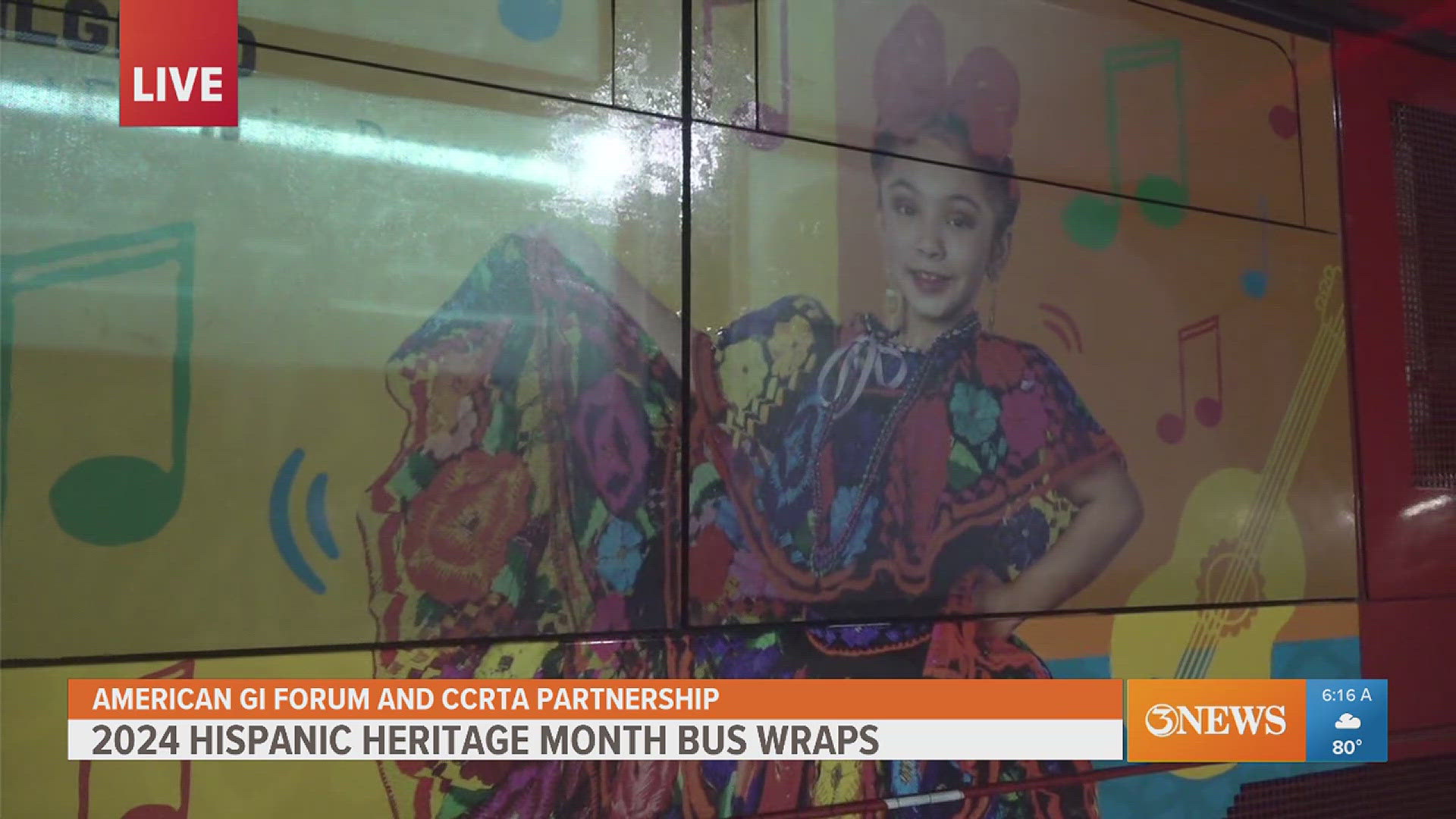 You'll be saying some familiar faces on RTA busses today, as the American GI Forum highlights the accomplishments of local cultural leaders.