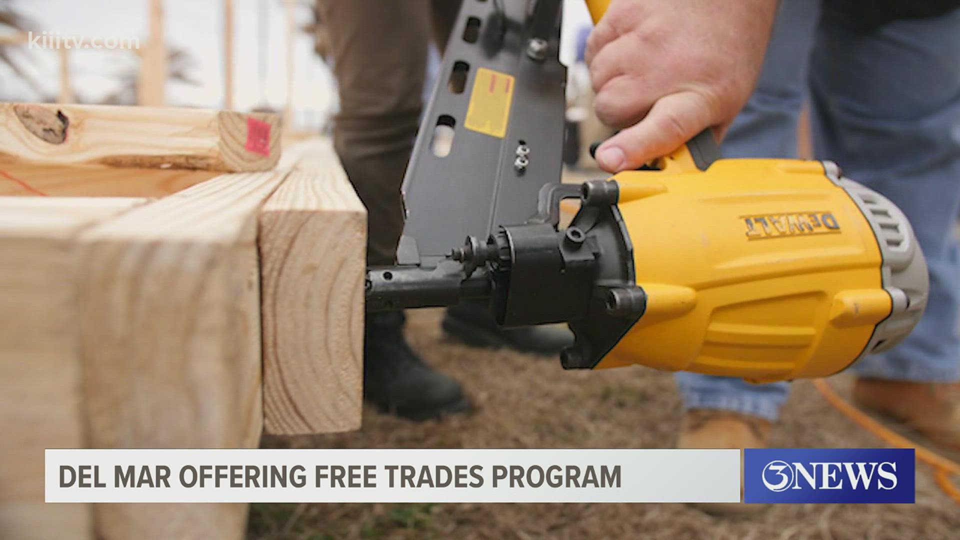 “This gives them an overall view of the carpentry business and it allows them to walk onto a job site and be hired on as a laborer or entry level carpenter,”