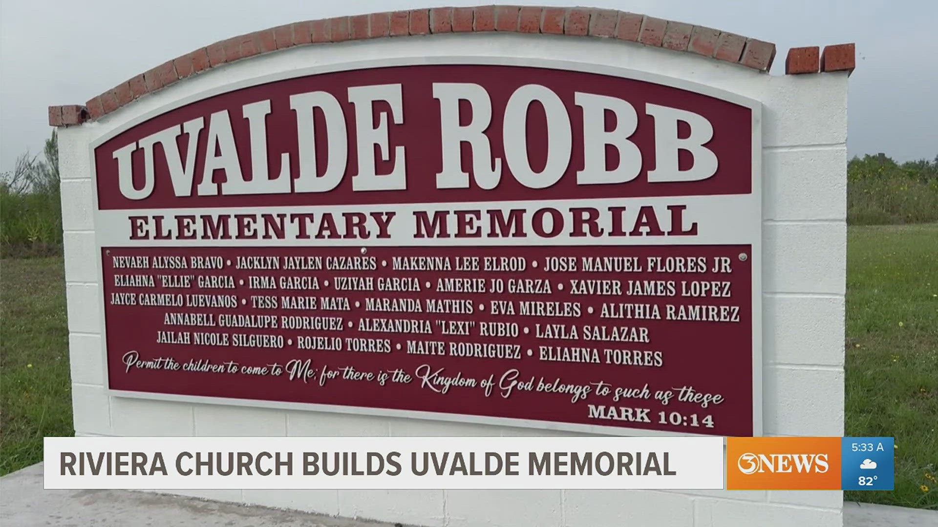 This small Riviera church doesn't see more than 20 congregants each Sunday, but one pastor took it upon himself to honor the 21 victims who died two years ago.